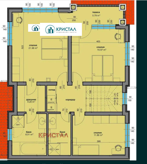 Продава КЪЩА, гр. Пловдив, Коматево, снимка 5 - Къщи - 52408165