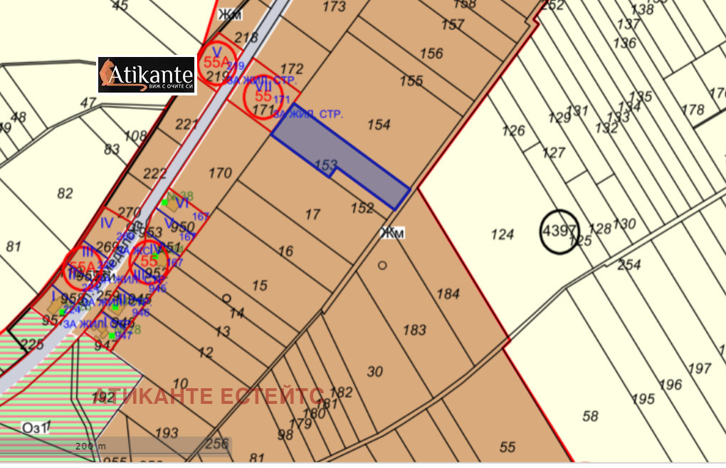 Продава ПАРЦЕЛ, гр. София, гр. Банкя, снимка 2 - Парцели - 43926794