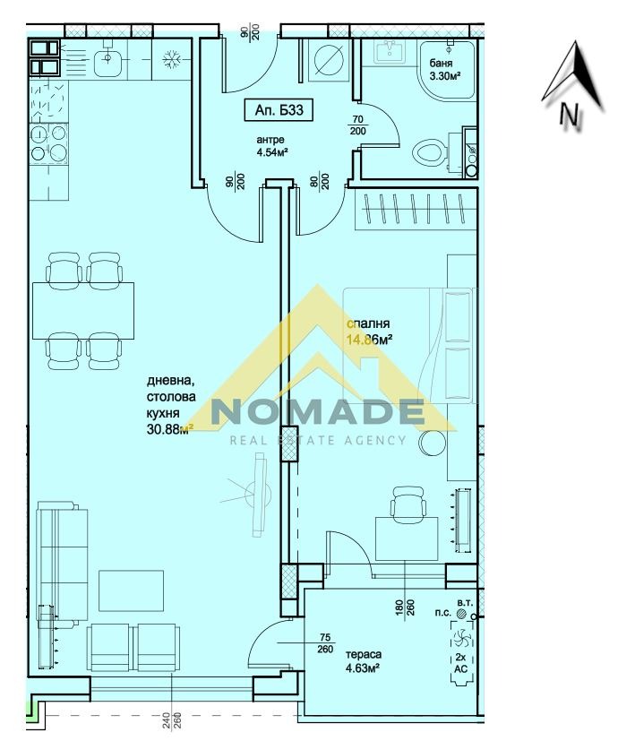 Продава 2-СТАЕН, гр. Пловдив, Христо Смирненски, снимка 12 - Aпартаменти - 47193195