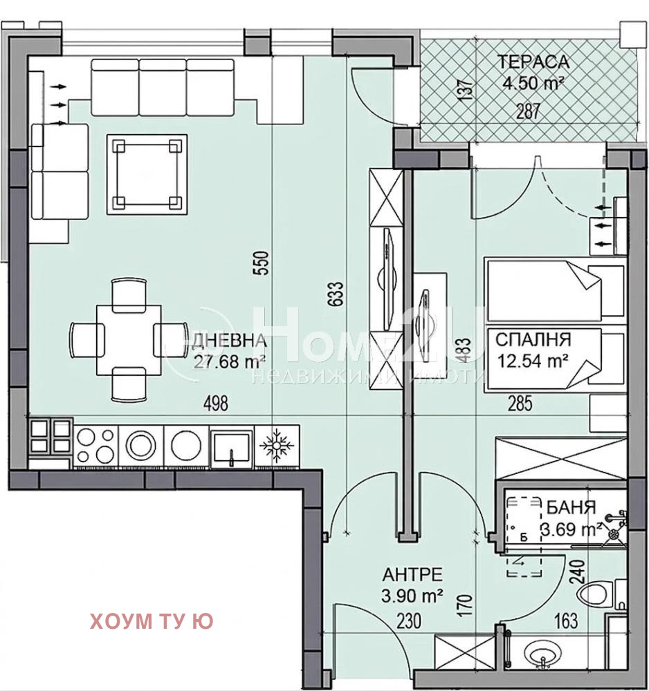 Продава 2-СТАЕН, гр. Пловдив, Гагарин, снимка 6 - Апартаменти - 54820273