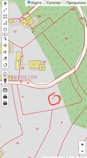 ПАРЦЕЛ, 1 500 m2