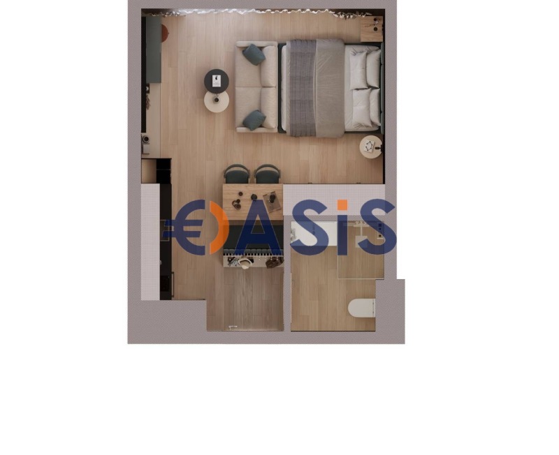 Продава  1-стаен област Бургас , гр. Свети Влас , 51 кв.м | 16797054 - изображение [11]