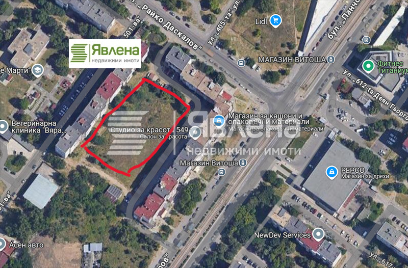 Продаја  Плот Софија , Лјулин 5 , 1635 м2 | 78627989