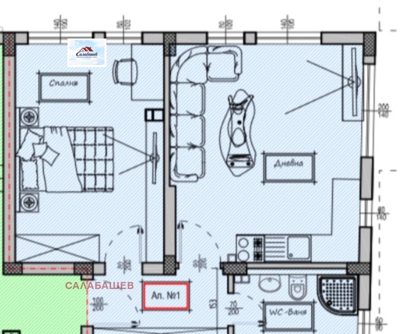 Продава  2-стаен град Пазарджик , Ставропол , 63 кв.м | 54982794