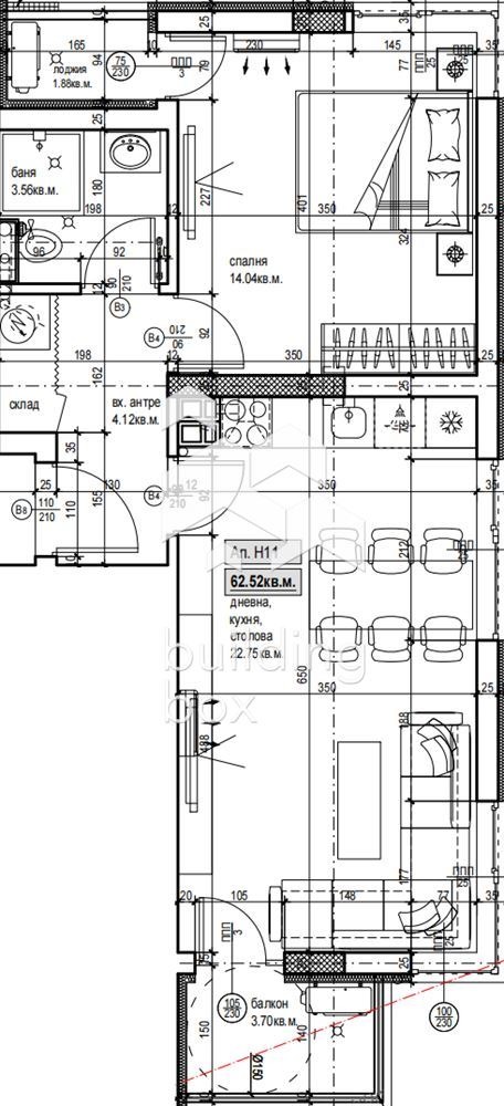 Продава 2-СТАЕН, гр. Пловдив, Христо Смирненски, снимка 2 - Апартаменти - 54350151