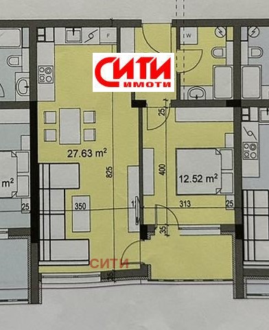 Myytävänä  1 makuuhuone Stara Zagora , Železnik - tsentar , 83 neliömetriä | 98416360