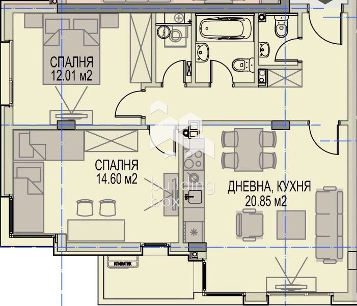 Продава 3-СТАЕН, гр. София, Кръстова вада, снимка 14 - Aпартаменти - 48098266