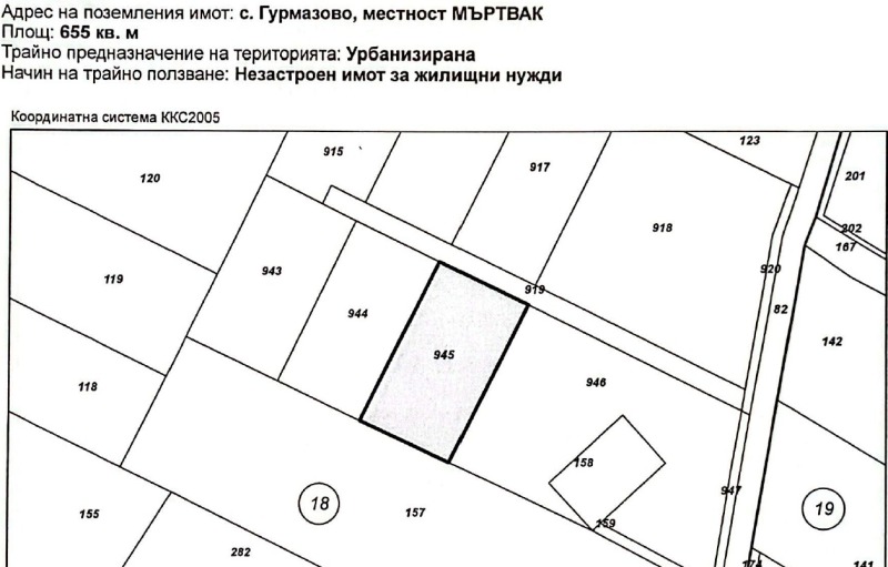 Продаја  Плот регион Софиа , Гурмазово , 665 м2 | 91142855 - слика [4]