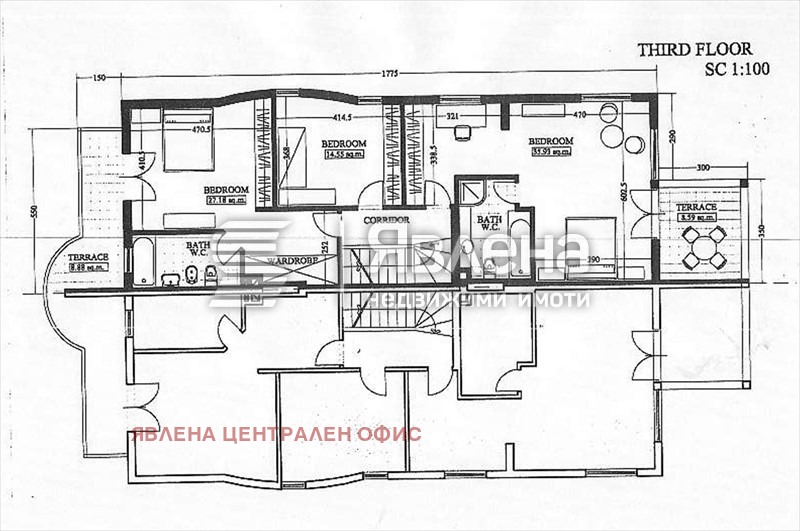 Продава КЪЩА, гр. София, в.з.Бояна, снимка 16 - Къщи - 53686954