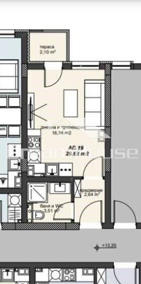 Продава 1-СТАЕН | Imot.bg — изображение 11