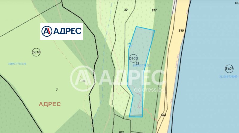 Продава ПАРЦЕЛ в град Варна, м-т Ракитника - 3483 кв.м / 521 900 € » 1 020 747.68 лв., АДРЕС