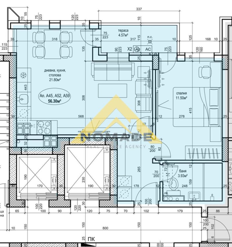 Продава  2-стаен, град Пловдив, Каменица 2 •  119 500 EUR • ID 12410508 — holmes.bg - [1] 