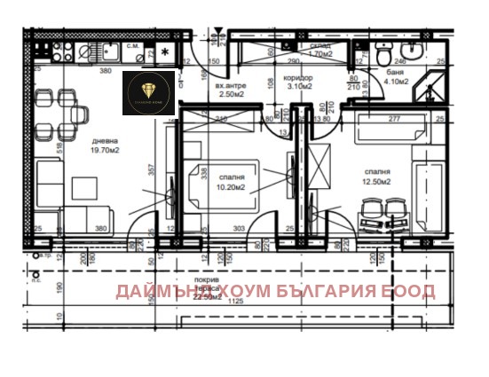 À vendre  2 chambres Plovdiv , Belomorski , 97 m² | 36548907 - image [2]