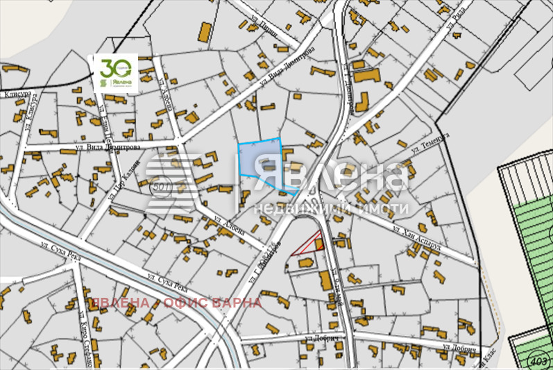 Продава ПАРЦЕЛ, с. Крушари, област Добрич, снимка 2 - Парцели - 56618011