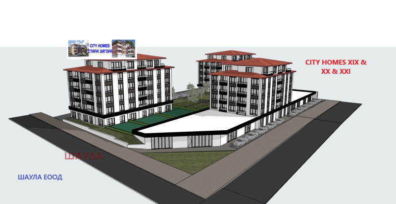 Myytävänä  2 makuuhuonetta Stara Zagora , Železnik - tsentar , 105 neliömetriä | 88336355 - kuva [2]