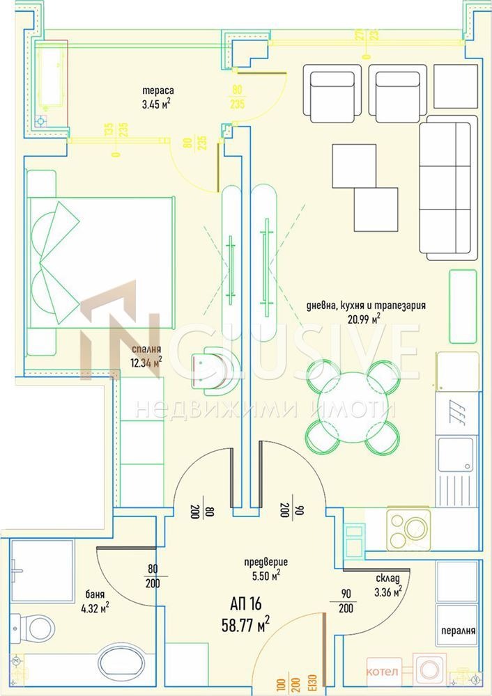 À vendre  1 chambre Sofia , Malinova dolina , 72 m² | 10197186 - image [2]