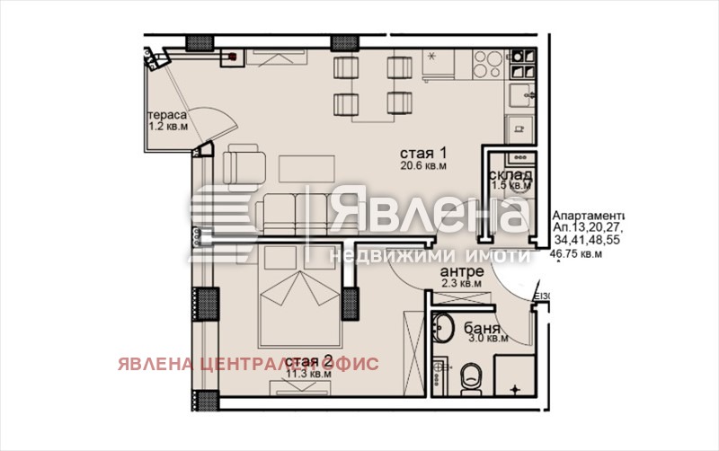 Продава 2-СТАЕН, гр. София, Витоша, снимка 4 - Апартаменти - 53652263