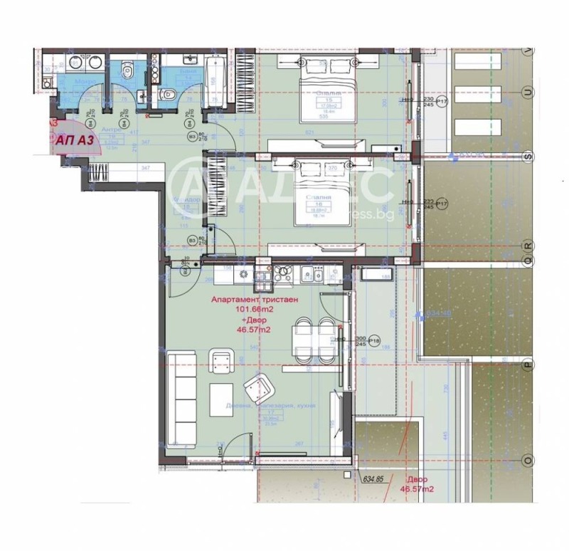 Продава 3-СТАЕН, гр. София, Бояна, снимка 4 - Апартаменти - 53494026