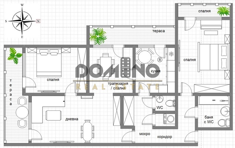 Продава 4-СТАЕН, гр. София, Хаджи Димитър, снимка 15 - Aпартаменти - 47761052