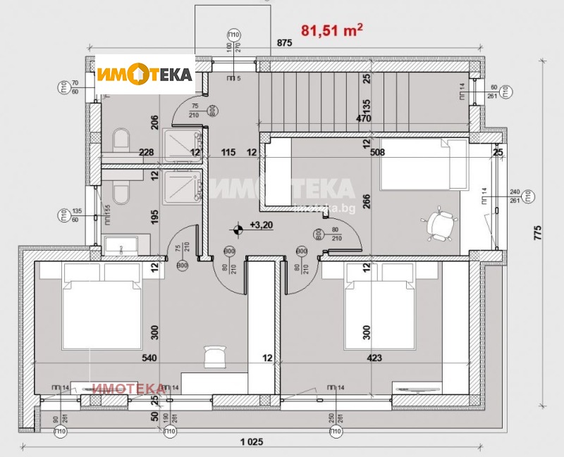 Til salgs  Hus region Sofia , Novi han , 150 kvm | 99283588 - bilde [2]