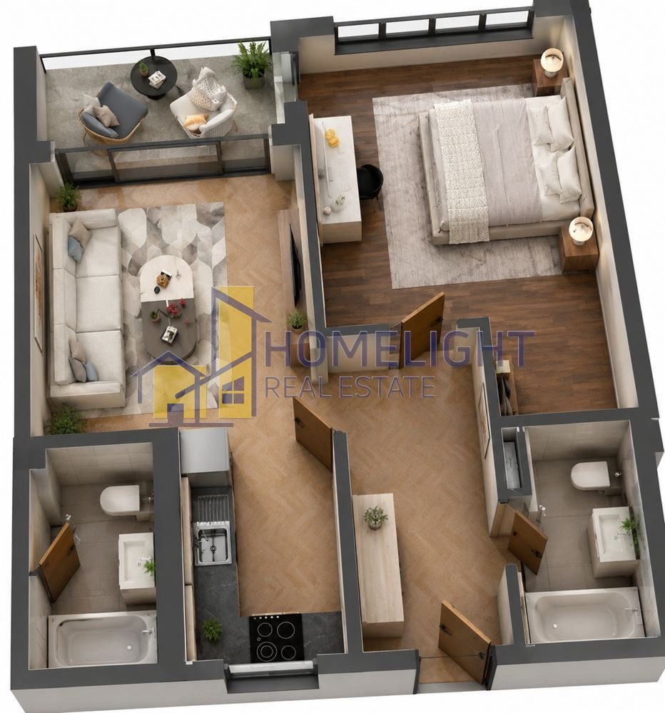 Продава 2-СТАЕН, гр. София, Дружба 2