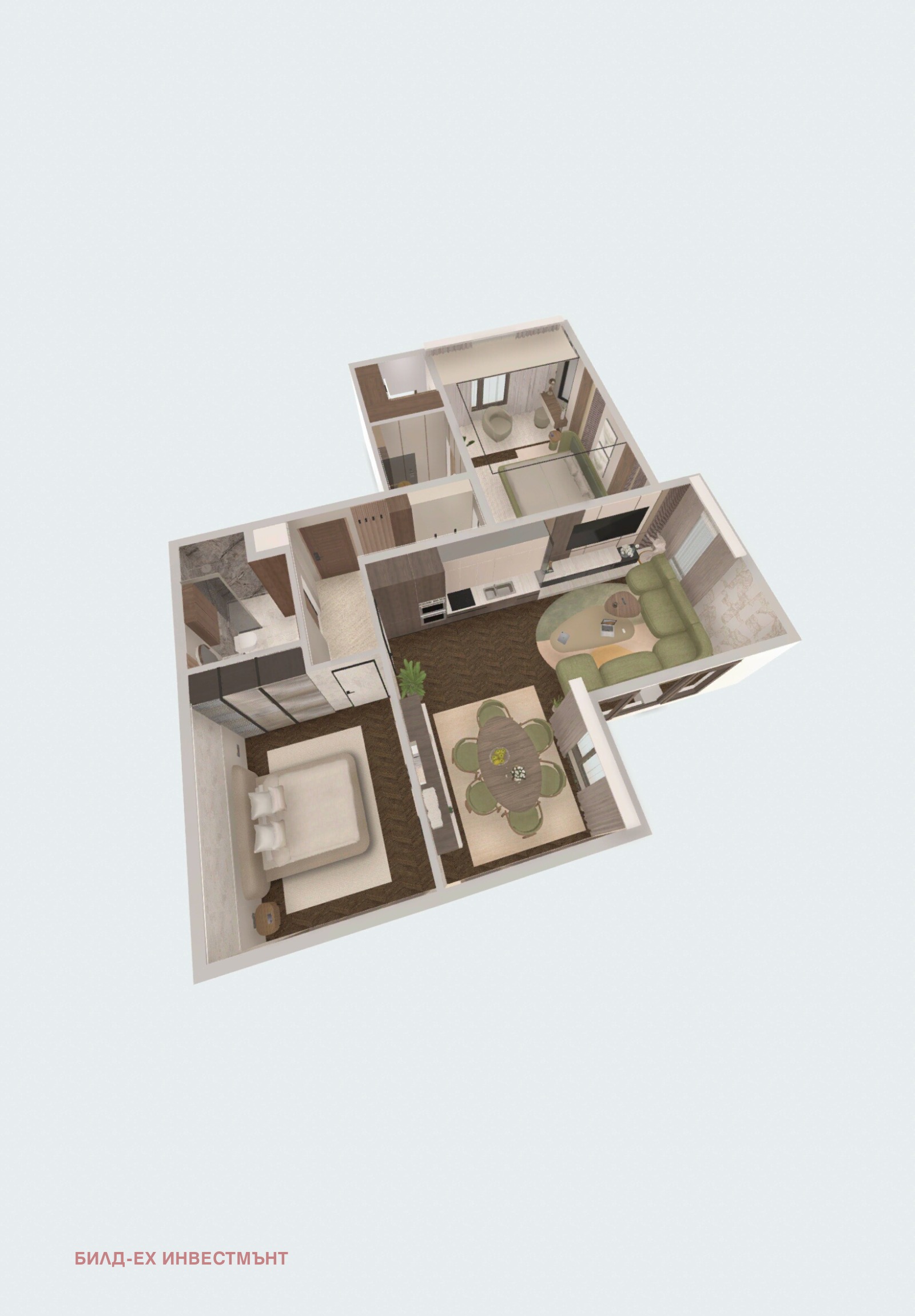 Продава 3-СТАЕН, гр. София, Манастирски ливади, снимка 15 - Апартаменти - 54328132