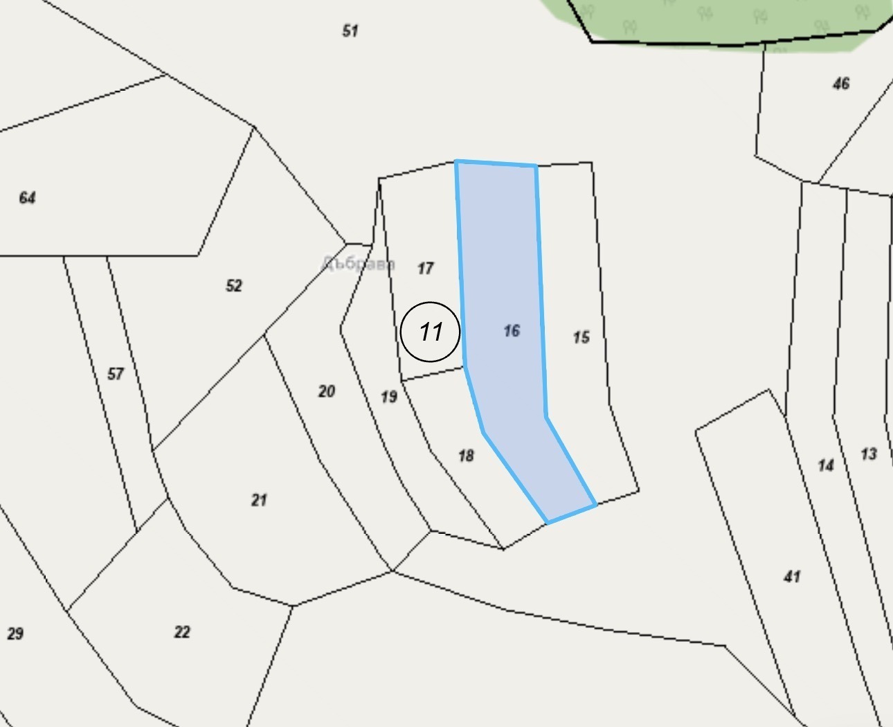 Продава ПАРЦЕЛ, с. Големо Бучино, област Перник