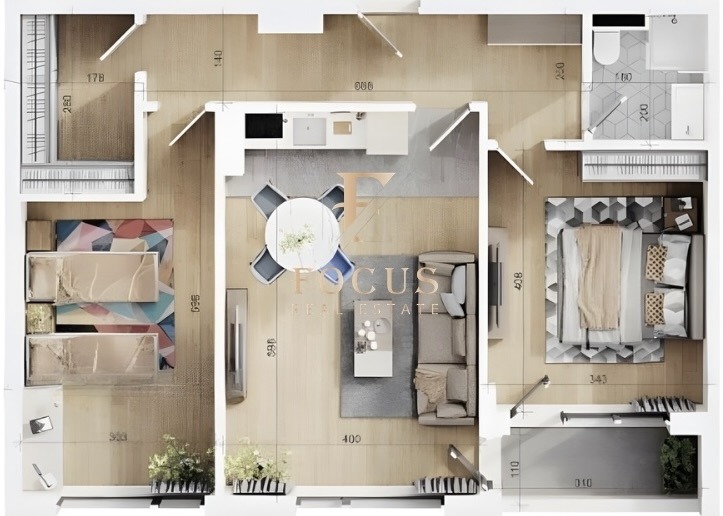 Продава 3-СТАЕН, гр. Пловдив, Тракия, снимка 5 - Апартаменти - 53679430