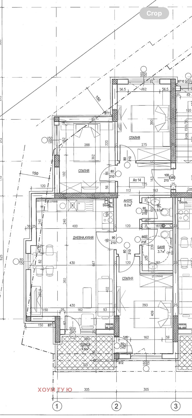 Продава 4-СТАЕН, гр. София, Овча купел, снимка 3 - Апартаменти - 53232692