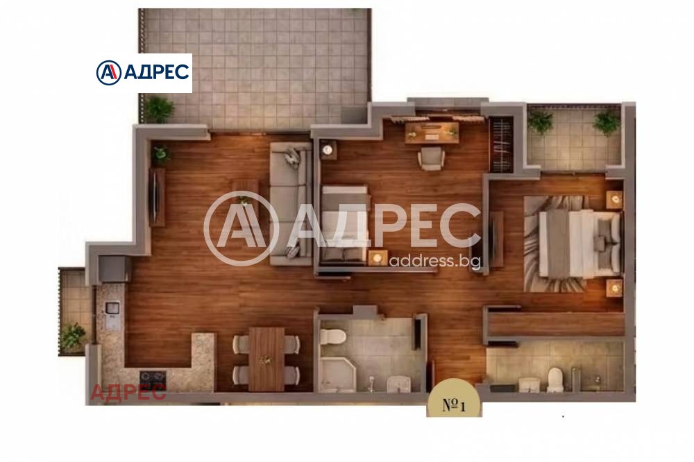 Продава 3-СТАЕН, гр. Варна, Възраждане 3