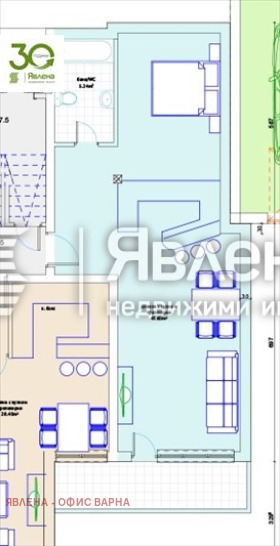 Zu verkaufen  1 Schlafzimmer Warna , Winiza , 77 qm | 32072080 - Bild [2]