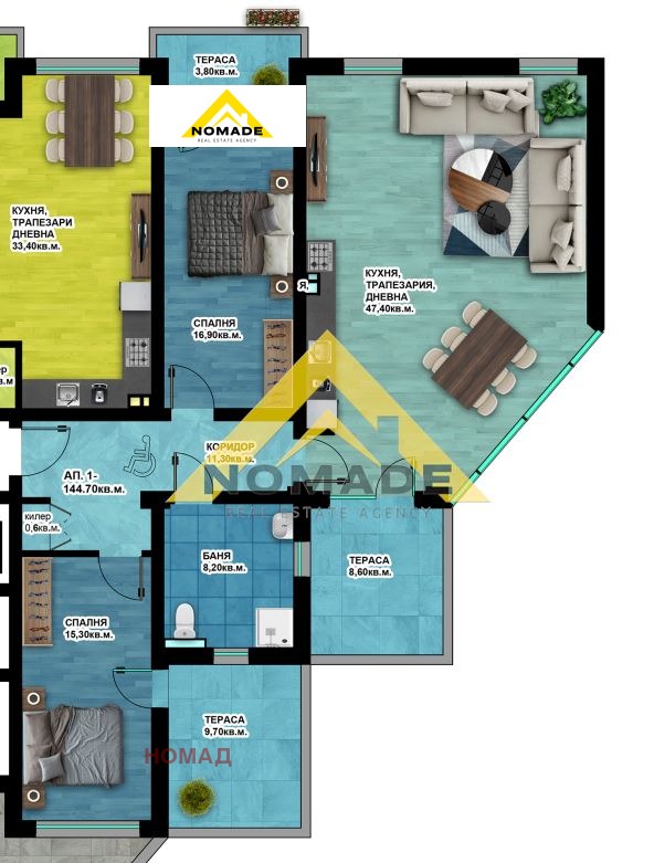 Продава 3-СТАЕН, гр. Пловдив, Христо Смирненски, снимка 3 - Апартаменти - 52413926