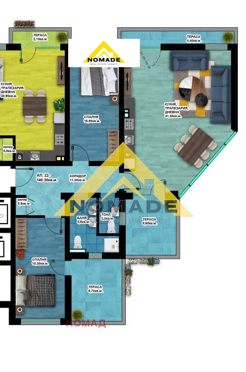 Продава 3-СТАЕН, гр. Пловдив, Христо Смирненски, снимка 4 - Апартаменти - 52413926