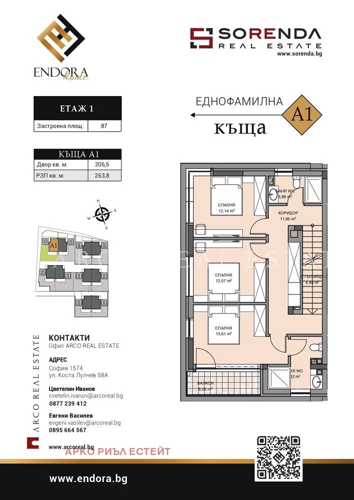 Продава КЪЩА, гр. София, Кръстова вада, снимка 12 - Къщи - 49523791