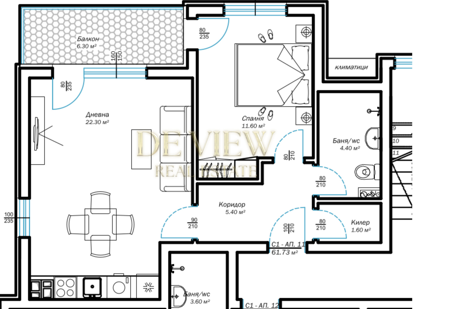 Продава 2-СТАЕН, гр. Варна, м-т Ален мак, снимка 3 - Апартаменти - 54710412
