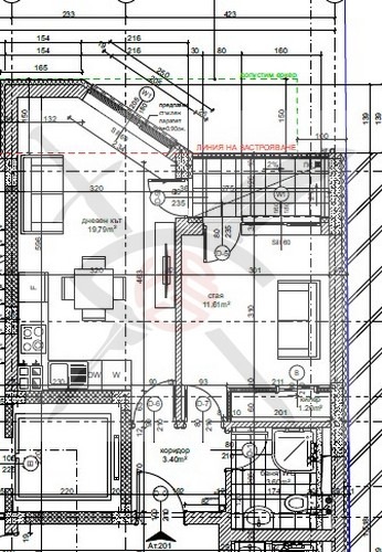 Til salg  1 soveværelse Sofia , Suhata reka , 55 kvm | 86908406