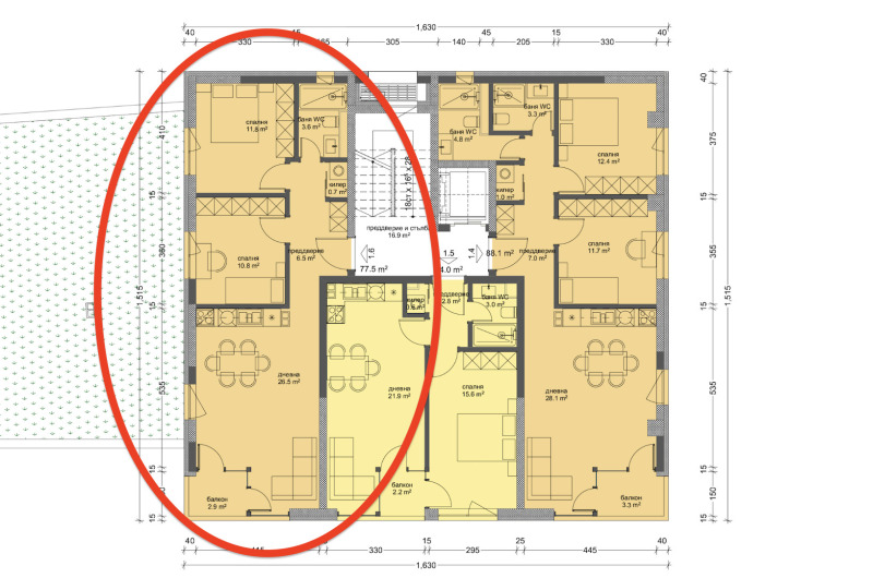 De vânzare  2 dormitoare Varna , Troșevo , 93 mp | 38661838 - imagine [5]