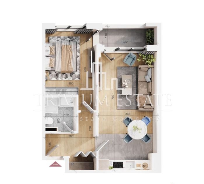 Продава 2-СТАЕН, гр. Пловдив, Тракия, снимка 2 - Апартаменти - 52612302