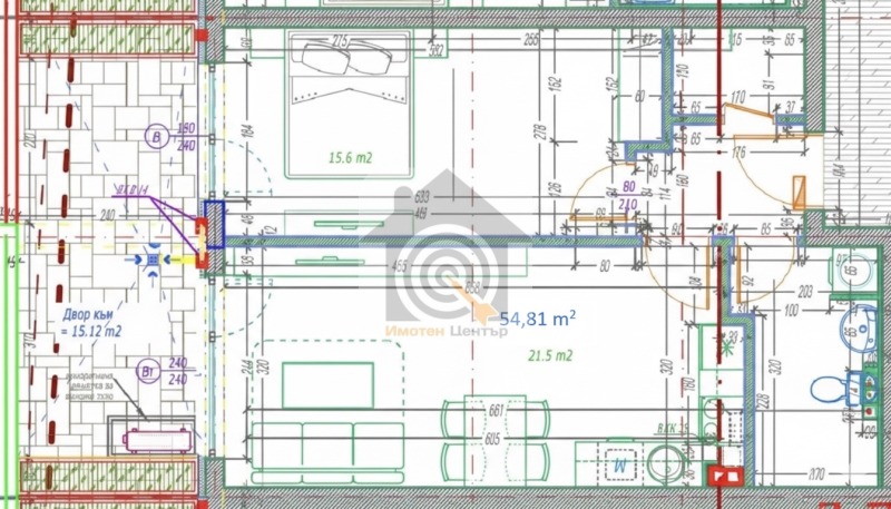 Продава 2-СТАЕН в град София, Студентски град - 67 кв.м / 183 000 € » 357 916.89 лв., ИМОТЕН ЦЕНТЪР БЪЛГАРИЯ 2021
