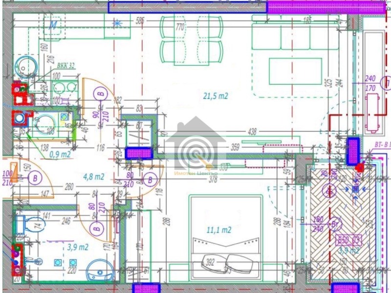 Продава 2-СТАЕН, гр. София, Малинова долина, снимка 3 - Апартаменти - 52920702