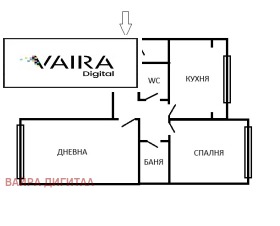 Продава  2-стаен, град София