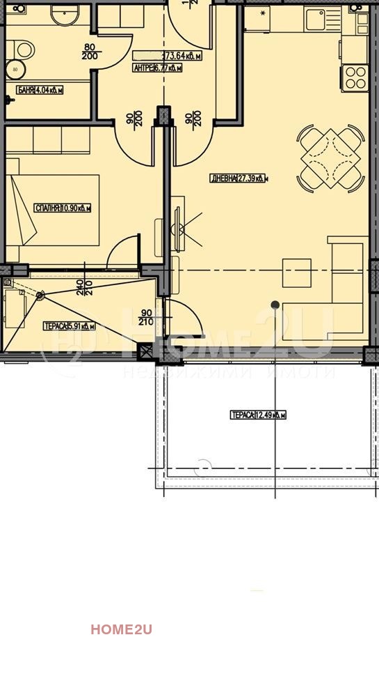 De vânzare  1 dormitor Varna , c.c. Zlatni piasâți , 82 mp | 22128654 - imagine [13]