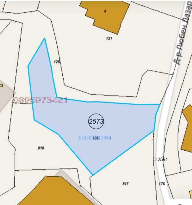 Продава ПАРЦЕЛ, гр. Варна, к.к. Чайка