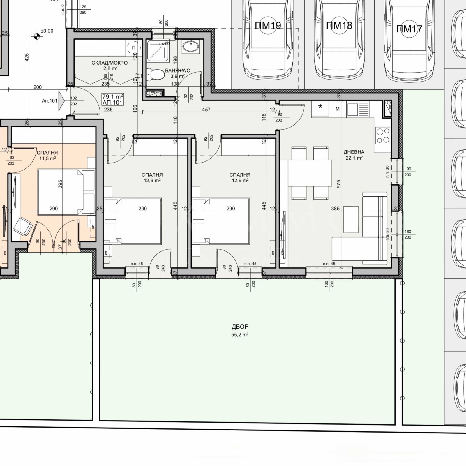 Продава 3-СТАЕН, с. Синеморец, област Бургас, снимка 2 - Апартаменти - 55057409