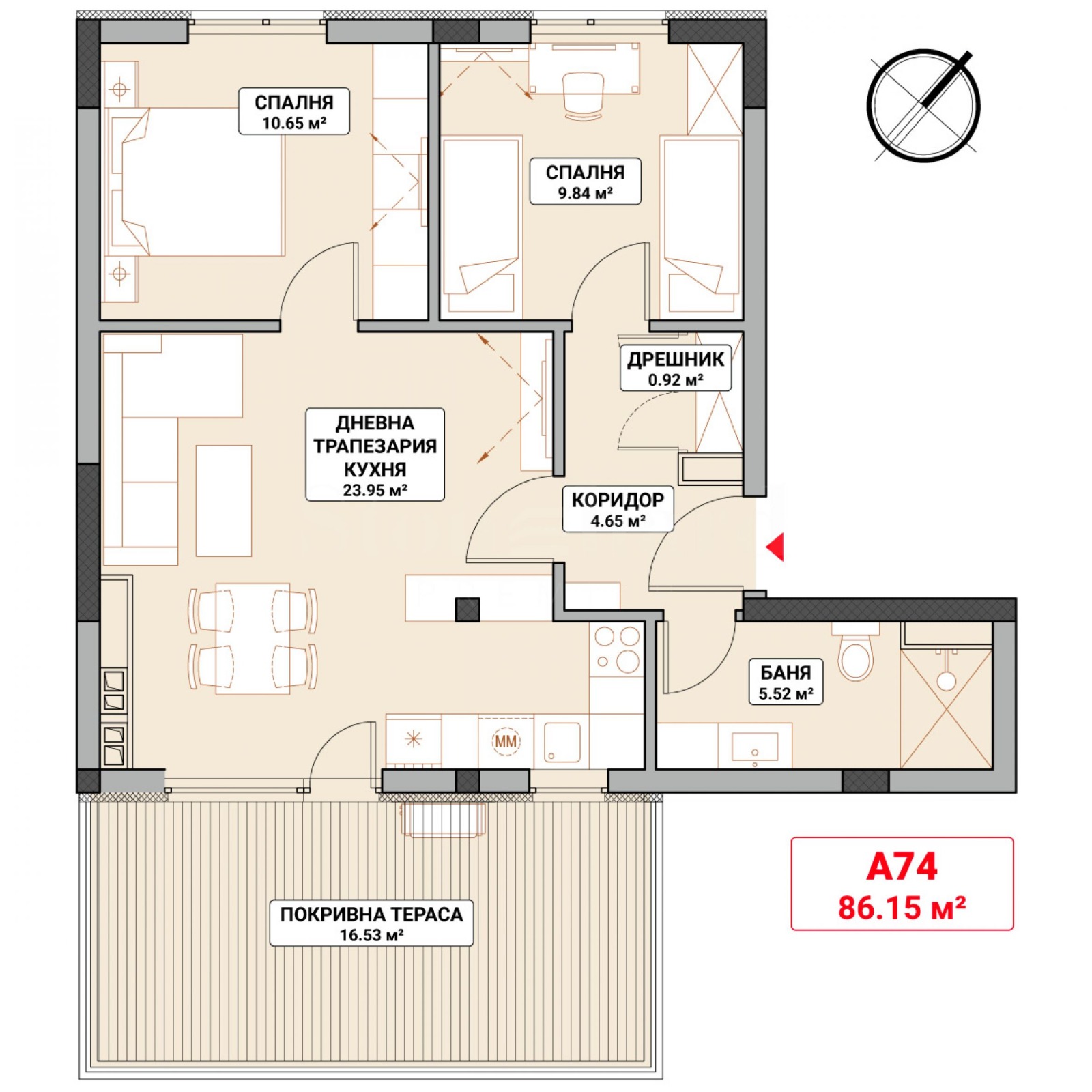 Продава 3-СТАЕН | Imot.bg — изображение 2