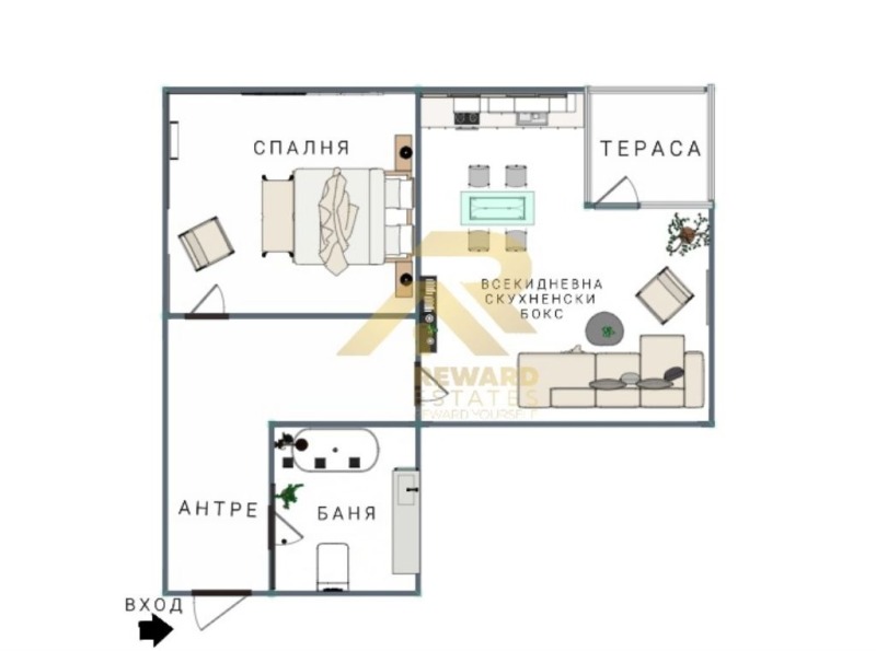 In vendita  1 camera da letto Sofia , Geo Milev , 64 mq | 53121435 - Immagine [11]