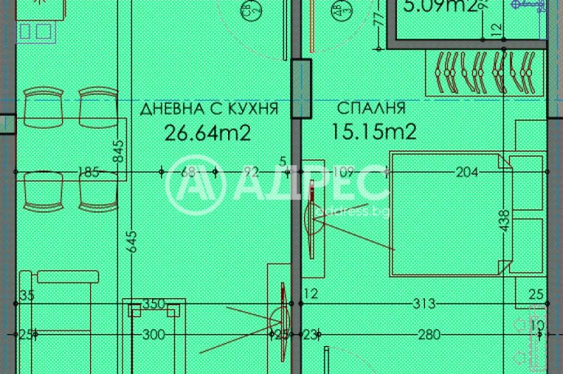Продава 2-СТАЕН, гр. Пловдив, Тракия, снимка 2 - Апартаменти - 53415586