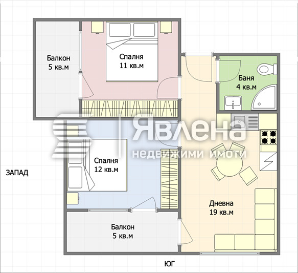À vendre  2 chambres Varna , Briz , 80 m² | 28336890 - image [3]