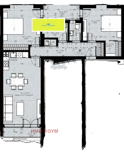 À venda  2 quartos Sofia , Drujba 2 , 113 m² | 15329259