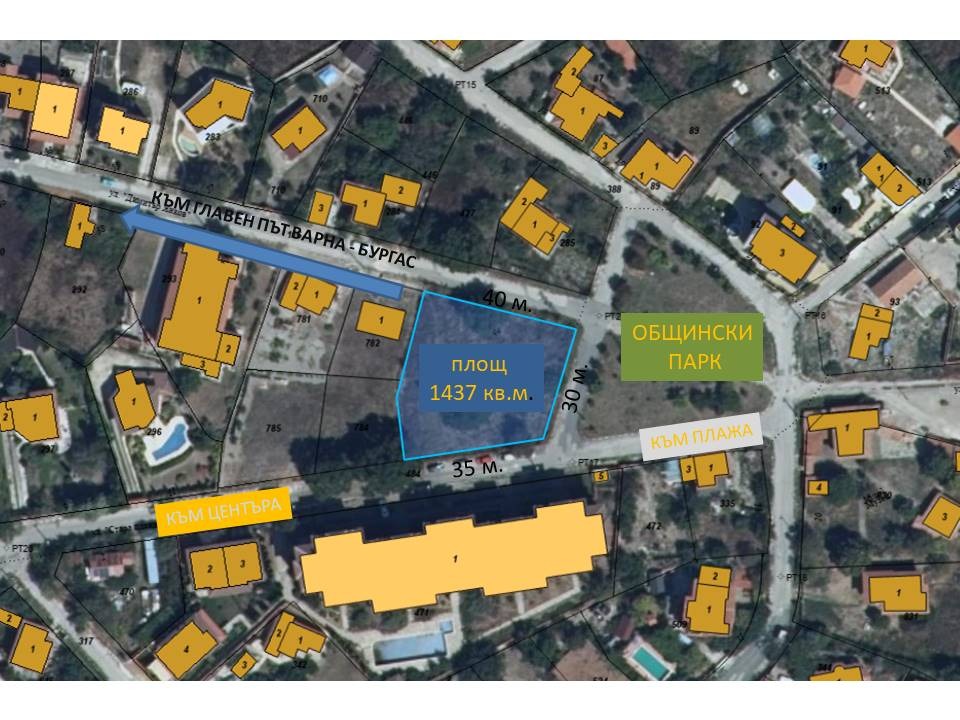 Продава ПАРЦЕЛ, гр. Бяла, област Варна
